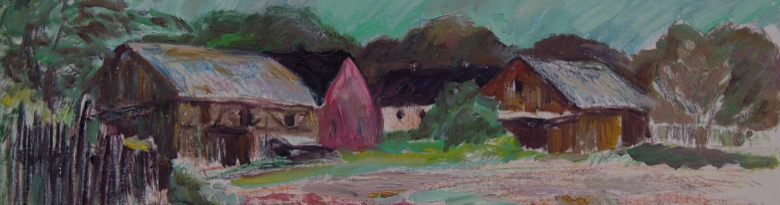 Ausschnitt: Sonnenuntergang in Obermylau, 2007